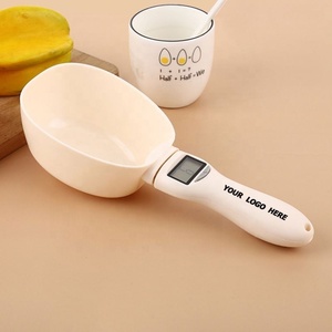 Cuillère doseuse électronique numérique en plastique durable pour aliments pour animaux de compagnie 800g 1g – Pelle à nourriture pour chats et chiens pour une alimentation précise – Promotionnelle - Product Image 1