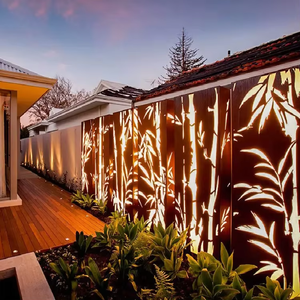 Paneles Metálicos Decorativos de Acero Corten para Jardín, Biombos de Privacidad Personalizados, Elegantes Separadores de Ambientes - Product Image 2