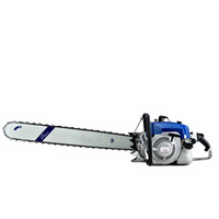 Tronçonneuse à essence 105cc de qualité industrielle, barre longue, couple élevé, disponible en version OEM, certifiée CE pour le bois de grande taille et l'exploitation forestière