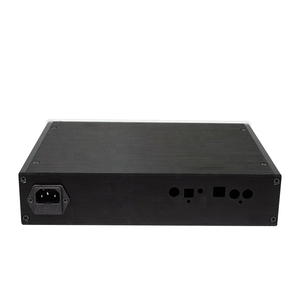 Boîtier en <span class=keywords><strong>aluminium</strong></span> usiné CNC pour décodeur, châssis DAC Hi-Fi anodisé DIY, boîtier d'amplificateur de puissance certifié CE, taille personnalisée - Product Image 3