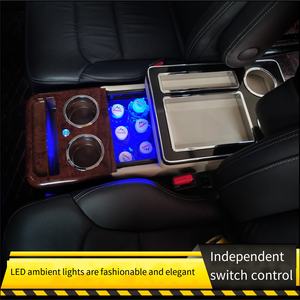 กล่องเก็บของที่วางแขน แถวกลาง สำหรับ<span class=keywords><strong>รถ</strong></span>ยนต์ทั่วไป ซีรีส์ 30-50 สำหรับ Toyota Estima Previa <span class=keywords><strong>คอนโซล</strong></span>กลาง ปรับได้ พร้อมที่วางแก้ว - Product Image 4