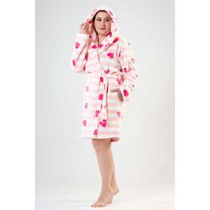 BAYAN SOFT XXL KAPSONLU UZUN KOL CEPLI KISA SABAHLIK - ฟูซยา - ฟูซยา - Product Image 4