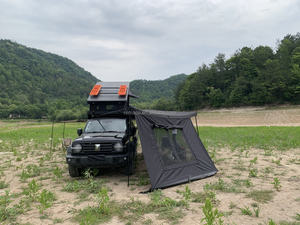 La Chine importe par voie terrestre de grandes tentes de toit à énergie solaire à coque rigide pour voitures pliables pour véhicules, tente de toit pour suzuki jimny - Product Image 4