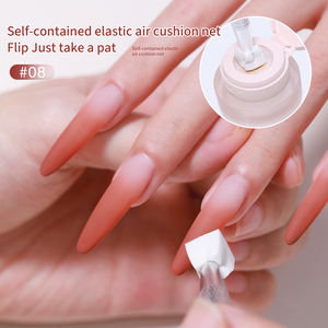Gel de Nail Art Airbrush Pat Pat 24 Couleurs Haute Saturation Effet Blush Sans Rinçage Gel de Peinture Couleur Nécessitant une Lampe UV pour Sécher - Product Image 5