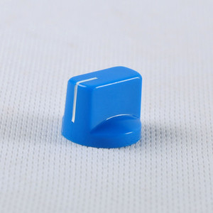 Kit DIY para Amplificador de Guitarra a Válvulas: Botão de Volume Azul de Plástico 19x15mm - Product Image 2