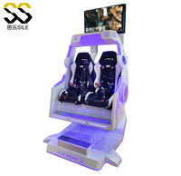 Venta caliente 360 grados 9D VR simulador de vuelo giratorio al aire libre VR cine simulador juegos que funcionan con monedas a precio de fábrica