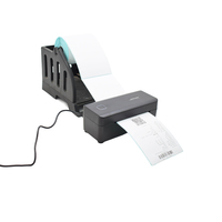Printer Thermal USB 110mm dan Barcode untuk Label Pengiriman Ukuran 4*6 Inch