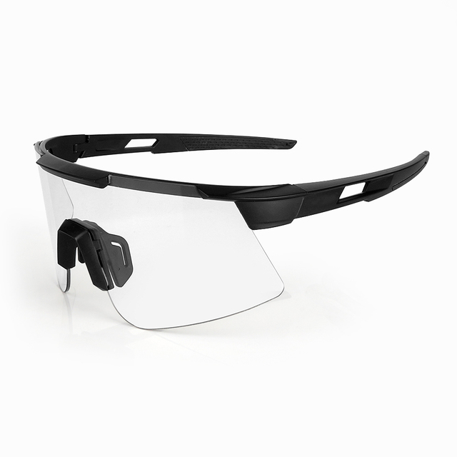 Hot Selling Discolored Lens Sport Sunglasses Photochromic Road Bike Goggles Photochromic Eyewear UV400 Lens