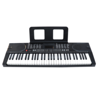 Factory Custom BDMUSIC BD-616 Durable Construction 61-Key Electronic On-the-go Keyboard Organ Musical Instruments for Beginner