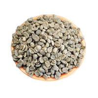 Vente en gros non torréfié yunnan arabica 1 kg prix en vrac des grains de café crus en vrac