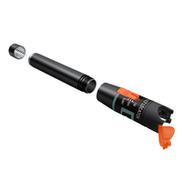Stylo optique à lumière rouge pour test de point de rupture 5KM 10KM, source lumineuse FTTH via stylo optique