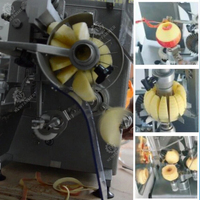 Automatische Hoogwaardige Commerciële Roestvrijstalen Appelvruchtenschilfersnijmachine Te Koop
