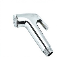 Prix de gros Douchette à main portable pressurisée pour toilettes et salles de bain, en acier inoxydable SUS304, argent