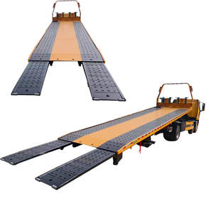 شاحنة سحب FAW 6x2 عالية الجودة بهيكل مسطح قابل للإمالة والانزلاق بحمولة 30 طن - Product Image 1