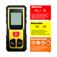 Télémètre laser compact Lonnmeter 60m/100m haute précision 3mm avec écran LCD rétroéclairé, protection IP66 et mesure multi-unités