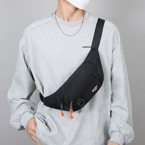 Cross Border Multifunctional Waist Bag Oxford Cloth Chest Bag Shoulder Bag For Men Outdoor Sports Travel Phone Cashier Bag - Product Image 3