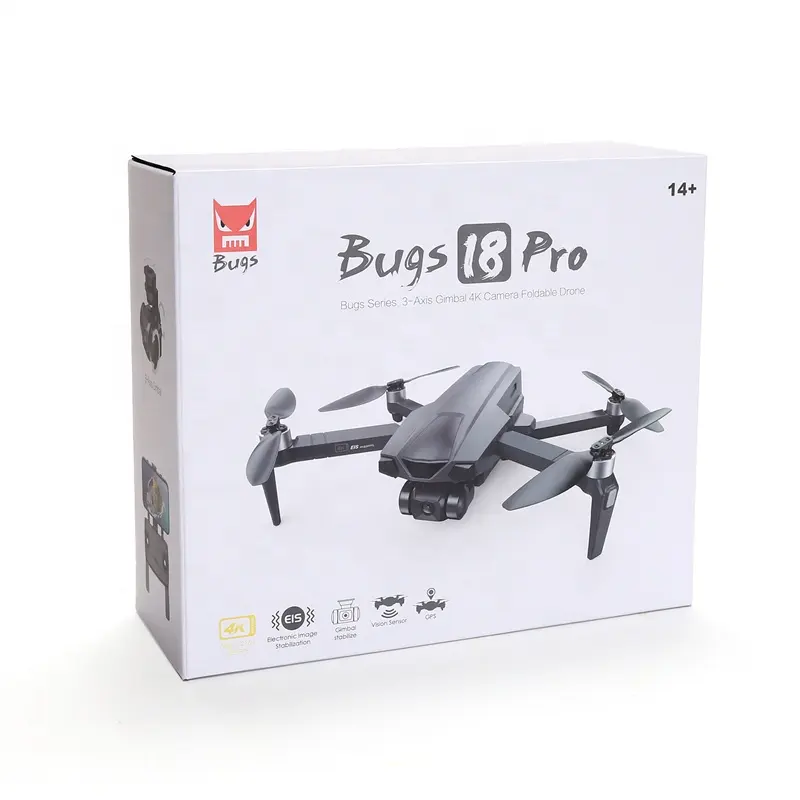 2022 new B18 Pro drone uav quadcopter drone gps photography drones with Outdoor GPS positioning, barometer height setting functi