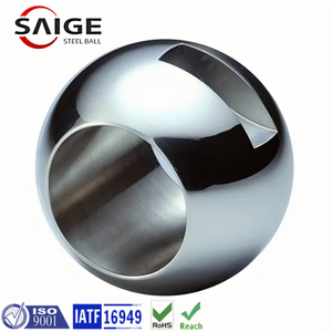 SAIGE Vente en gros de vanne à bille droite flottante en acier inoxydable 304 de haute qualité DN5-DN12 - Product Image 1
