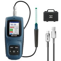 AEG-8103 AEG-8035 Compteur Gauss avec capteur Hall télescopique 0-2500 MT Tesla Meter Magnétomètre Enregistrement des données Alarme OEM ±1% ±2% ±5%
