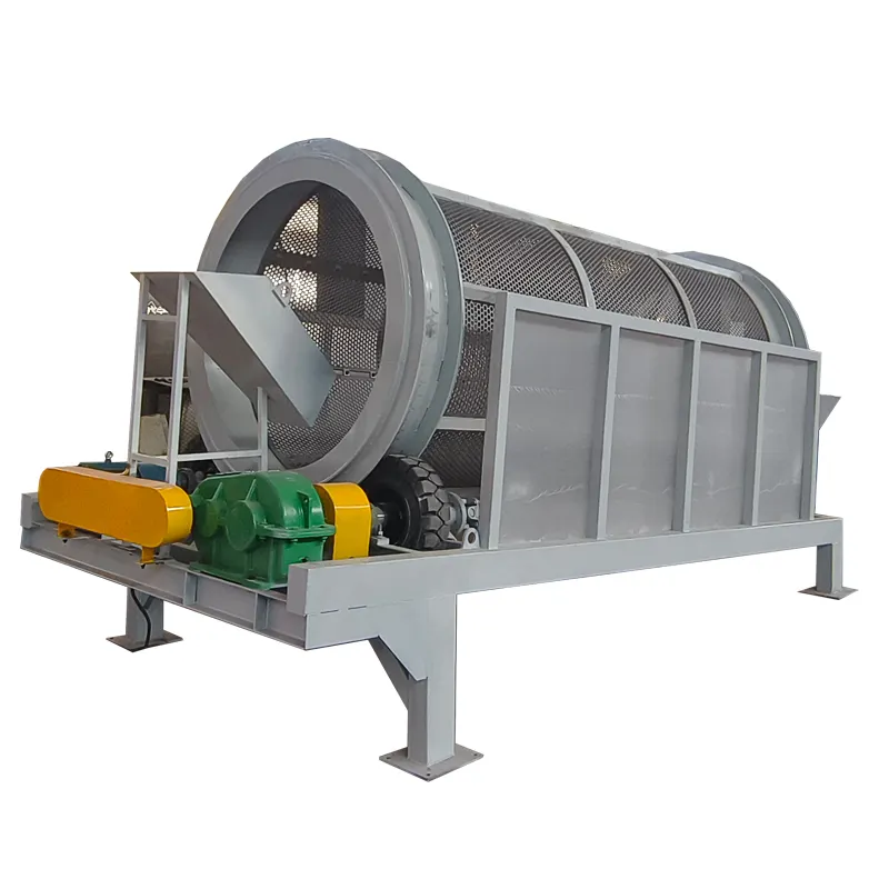 Coal separating aggregate screening for equipment / trommel screen / rotating sieve