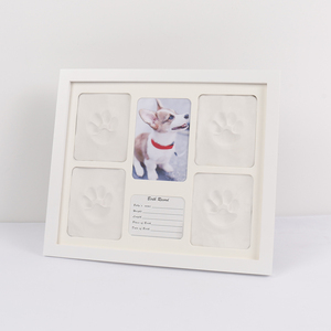 Kit DIY Tampon Encreur pour Empreintes <span class=keywords><strong>de</strong></span> Bébé Personnalisées – Décoration Créative pour la Maison en Bois Massif Imperméable avec Impression Numérique Photo - Product Image 5
