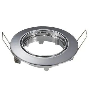 Portalampada unidirezionale in metallo, design robusto, installazione semplice, ideale per illuminazione focalizzata e decorazione. - Product Image 1