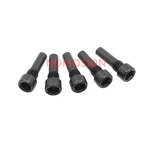 สกรูหัวหกเหลี่ยม เกลียวหยาบ เกรด 12.9 เหล็กกล้าคาร์บอนเคลือบสีดำ สำหรับงานติดตั้งเพลาเครื่องบินจำลอง - Product Image 3