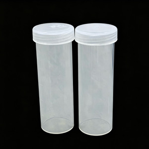 Transparent <b>Plastic</b> Cryogenic Tubes 100ml Screw Cap PP Material Reusable For General Packaging - Product Image 1