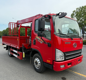 गर्म बिक्री faw vn 150 hp कार्गो ट्रक क्रेन 2 टन 3.5टन 4टन हाइड्रोलिक टेलीस्कोपिक सीधे बूम क्रेन मुक्त एकल व्यक्ति टोकरी - Product Image 3