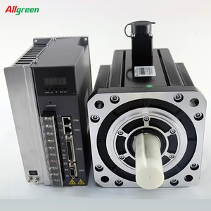 ออลกรีน เซอร์โว 380V 5.5KW 1500RPM 35N.m 23 บิต 3 เฟส ชุดขับเคลื่อนเซอร์โวมอเตอร์ AC พร้อมเบรก 180M26020B+M1534P - Product Image 4