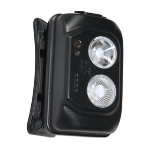 Lampe frontale miniature antidéflagrante IW5133B, corps en plastique, interrupteur à bouton, 6h d'éclairage, noire - Product Image 3