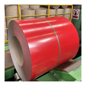 Bobina de aço galvanizado PPGI/GI vermelho