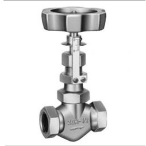Válvula de aguja Fujikin DS-11D-R en forma de L de tres vías para corte de alta presión - Product Image 2