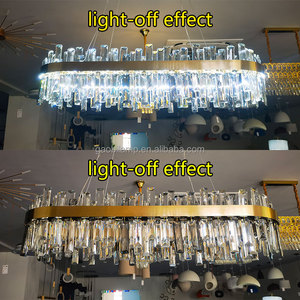 Đèn chùm pha lê hiện đại sang trọng, đèn treo trong nhà, nhà hàng, đèn trang trí, đèn chùm pha lê - Product Image 5