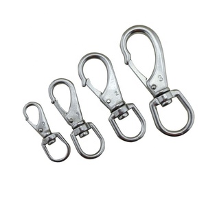 0 #<span class=keywords><strong>1</strong></span> #2 #3 # Thép không gỉ 304 316 đồng bằng kết thúc xoay mắt Snap Hooks - Product Image 5