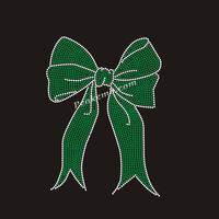 Bowknot fer sur Patch bleu paillettes Patch Bowknot broderie paillettes Patch pour la vente en gros