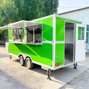 Remolque de Comida Totalmente Equipado, Barra Móvil, Pizzería, Puesto de Hot Dogs, Carrito de Café, Remolque de Barbacoa, Puesto de Comida, Remolque de Comida para Concesiones - Product Image 4