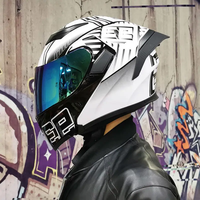 Casque de moto modulaire ABS Dot Full Face Flip up Capacete Casque Casco Para Moto Casque Moto Casque