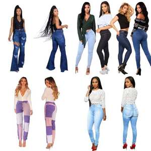 Nouvelle Collection 2024 : Pantalons et Jeans pour <span class=keywords><strong>Femme</strong></span> – Modèles Décontractés, Cargo, <span class=keywords><strong>Boyfriend</strong></span>, à Jambes Larges, avec Logo Personnalisé - Product Image 1