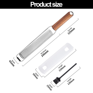 <span class=keywords><strong>Râpe</strong></span> <span class=keywords><strong>à</strong></span> main en bois d'acacia pour la cuisine, <span class=keywords><strong>râpe</strong></span> <span class=keywords><strong>à</strong></span> légumes, chocolat, citron, zester, <span class=keywords><strong>râpe</strong></span> <span class=keywords><strong>à</strong></span> fromage <span class=keywords><strong>parmesan</strong></span> en acier inoxydable 304 - Product Image 2