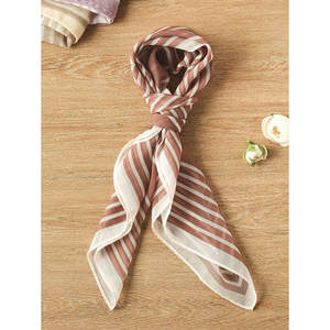 <b>Chiffon</b> Square Neckerchief Elegant and Versatile <b>Scarf</b> - Product Image 1