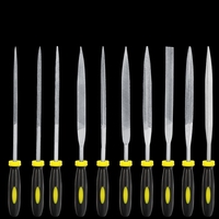 5PCFiles Set Mini Râpe Travail Du Bois Ponçage Façonner Petit Lime En Acier Aiguille Métal Bois Dur Liège Polissage Sculpture Outils Pour La Main