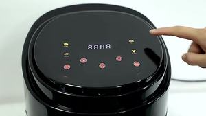 Offre Spéciale Ménage 8L Capacité avec Panier Friteuse À Air Sans Huile Électrique Profonde Smart Display Air Four pour Cuisine - Product Image 4