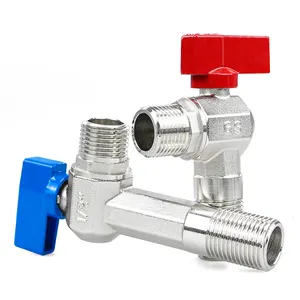 Cheap Factory Price BALL VALVES Aceler Brass Angles. Turn Angle Stop Valve