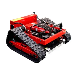 Remote Control garden Crawler Lawn Mower, Small Lawn Mower For Wasteland Mower On Road Slope