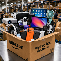 Caja Misteriosa de Regalos Sorpresa con Artículos Variados: Reloj Inteligente, Auriculares VR, Audífonos, Tablet, Proyector para Minoristas de Boutique