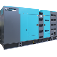 Groupe électrogène diesel silencieux fiable Weichai 240 kW 300 kVA pour la construction, l'exploitation minière, l'alimentation primaire, les hôpitaux, 50 Hz, refroidi par eau, triphasé