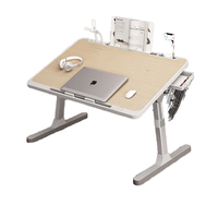 Portable pliable en métal bureau réglable bureau d'ordinateur bureau pliant Table pliante support d'ordinateur portable rotatif pour lit