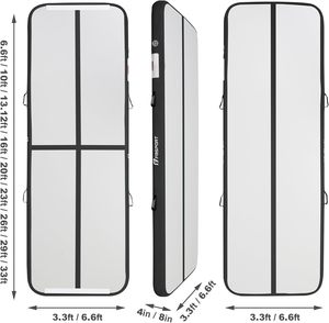Tapis de plage gonflable, tapis de cheerleading pour acrobaties, utilisation en extérieur - Product Image 2