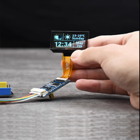 Carte d'extension de module d'affichage OLED bleu clair transparent Raspberry PI 1.51 "interface SPI/I2C
